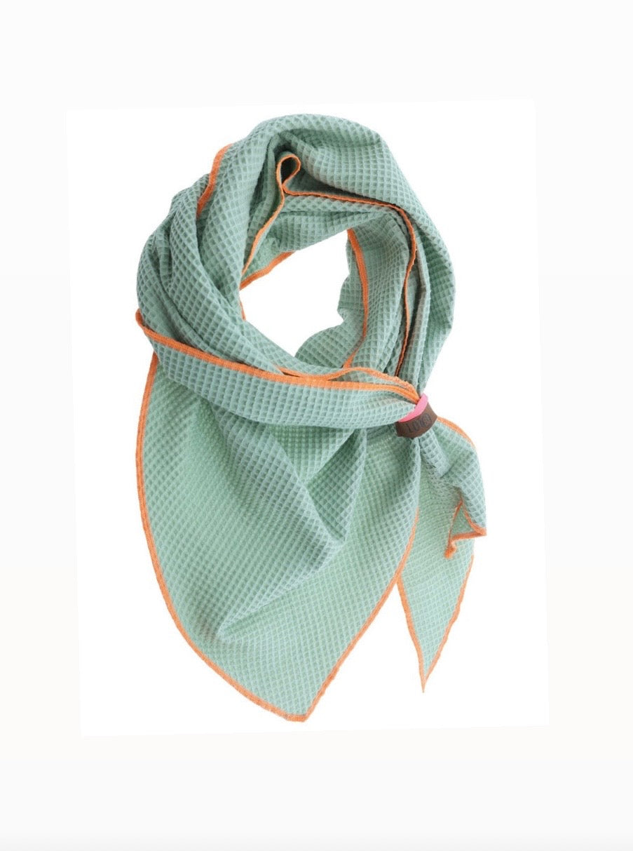 Sommer Tuch Mint ~ Orange