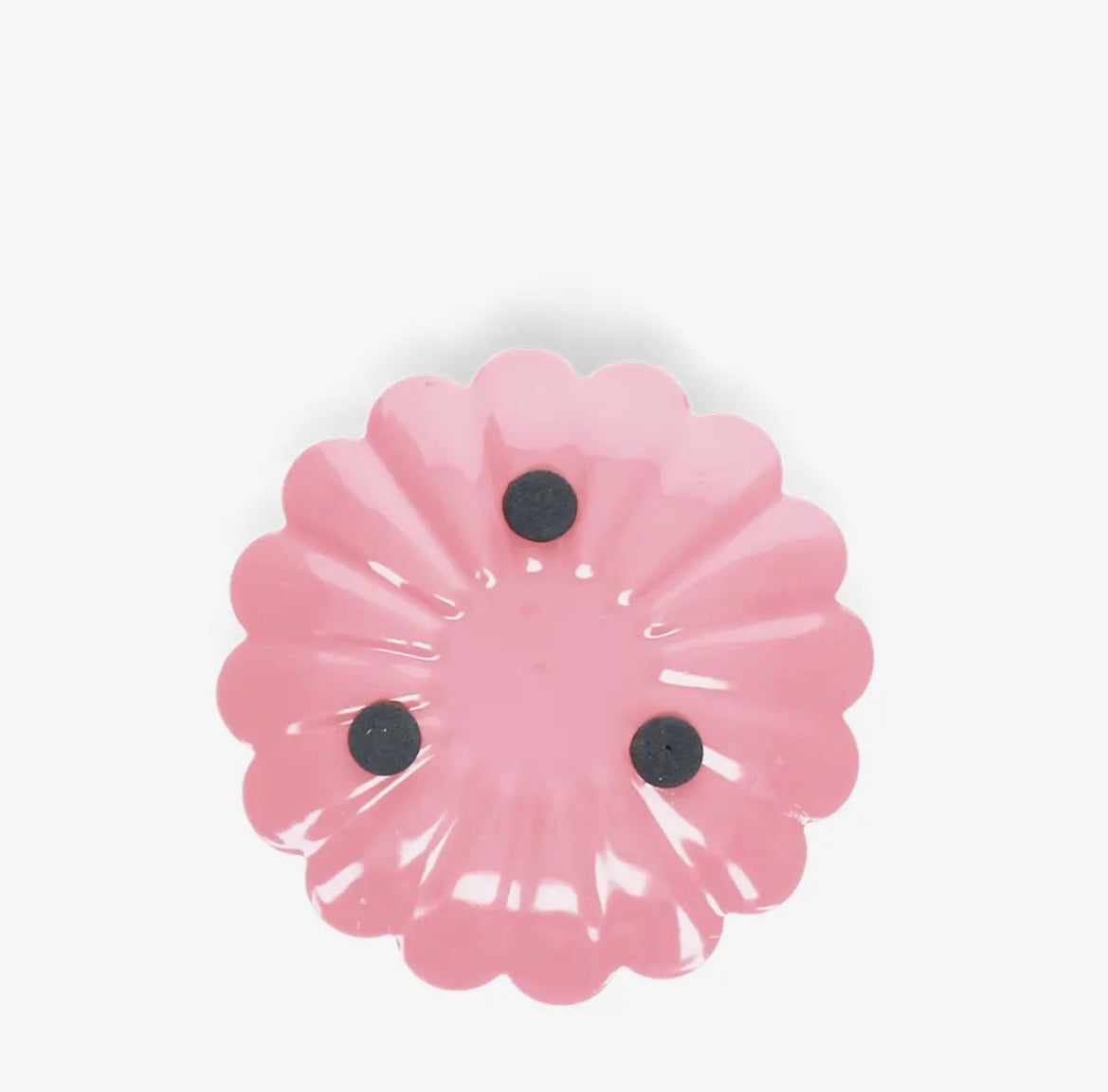 Emaille Kerzenhalter Pink