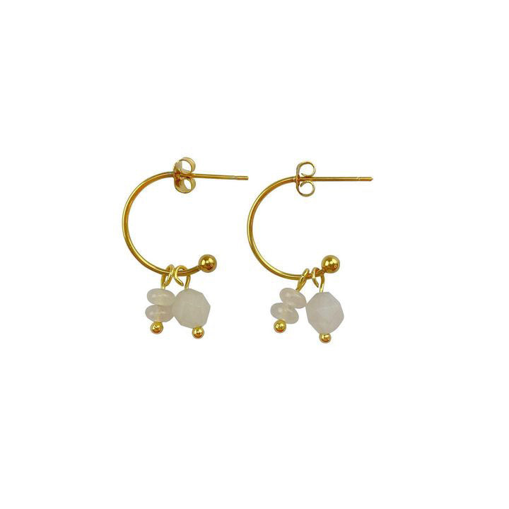 Filigraner Steinschmuck Ohrringe Aventurin