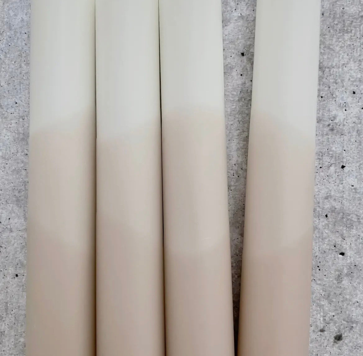 Stabkerze boho beige