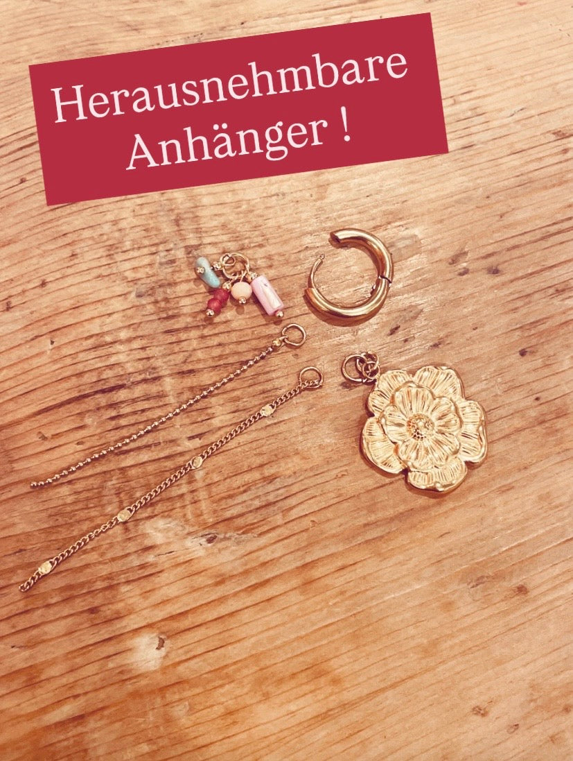 Hoops mit großer Blume