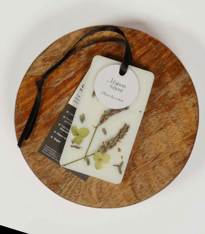 Duftanhänger Kleiderschrank Baumwollblüte