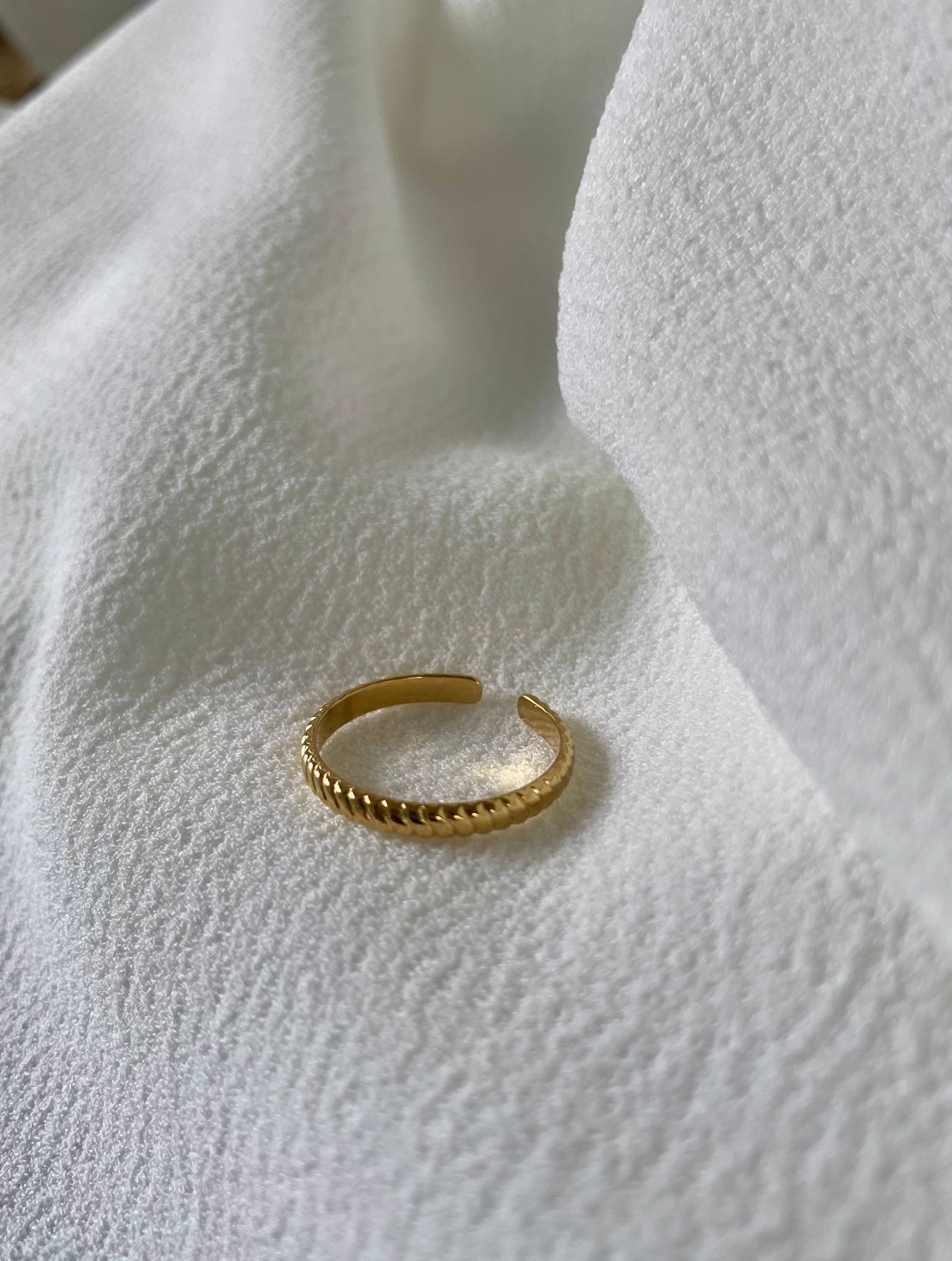 Schmaler Goldring