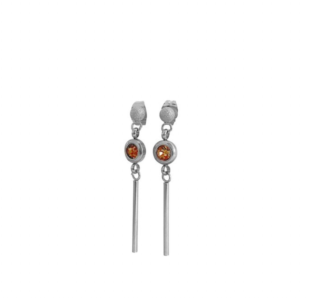 Filigraner Steinschmuck Diamant Ohrstecker Silber