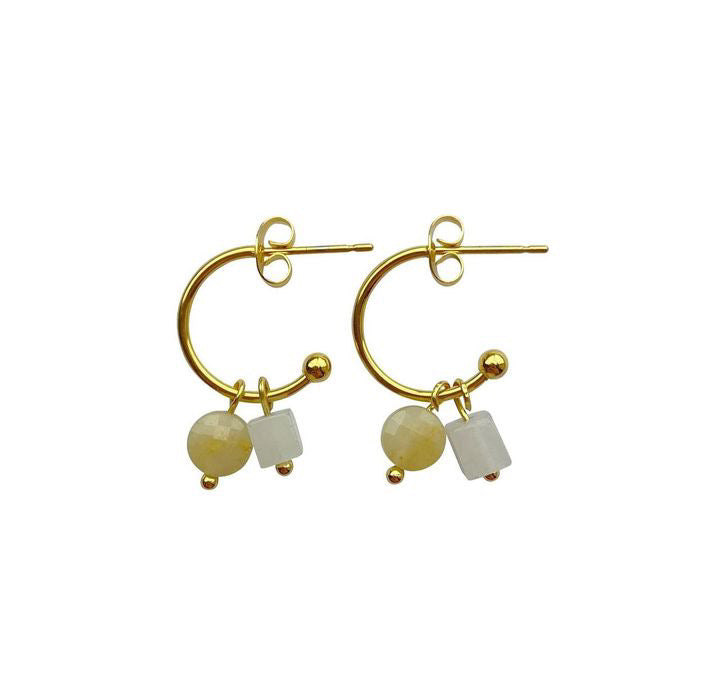 Filigraner Steinschmuck Ohrringe Jade