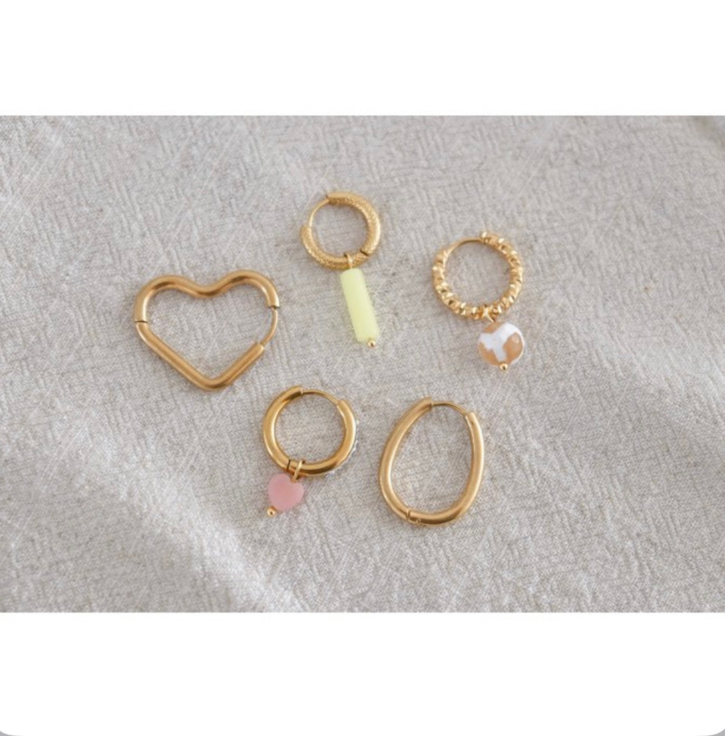 Filigraner Steinschmuck Ohrringe Dzi-Achat