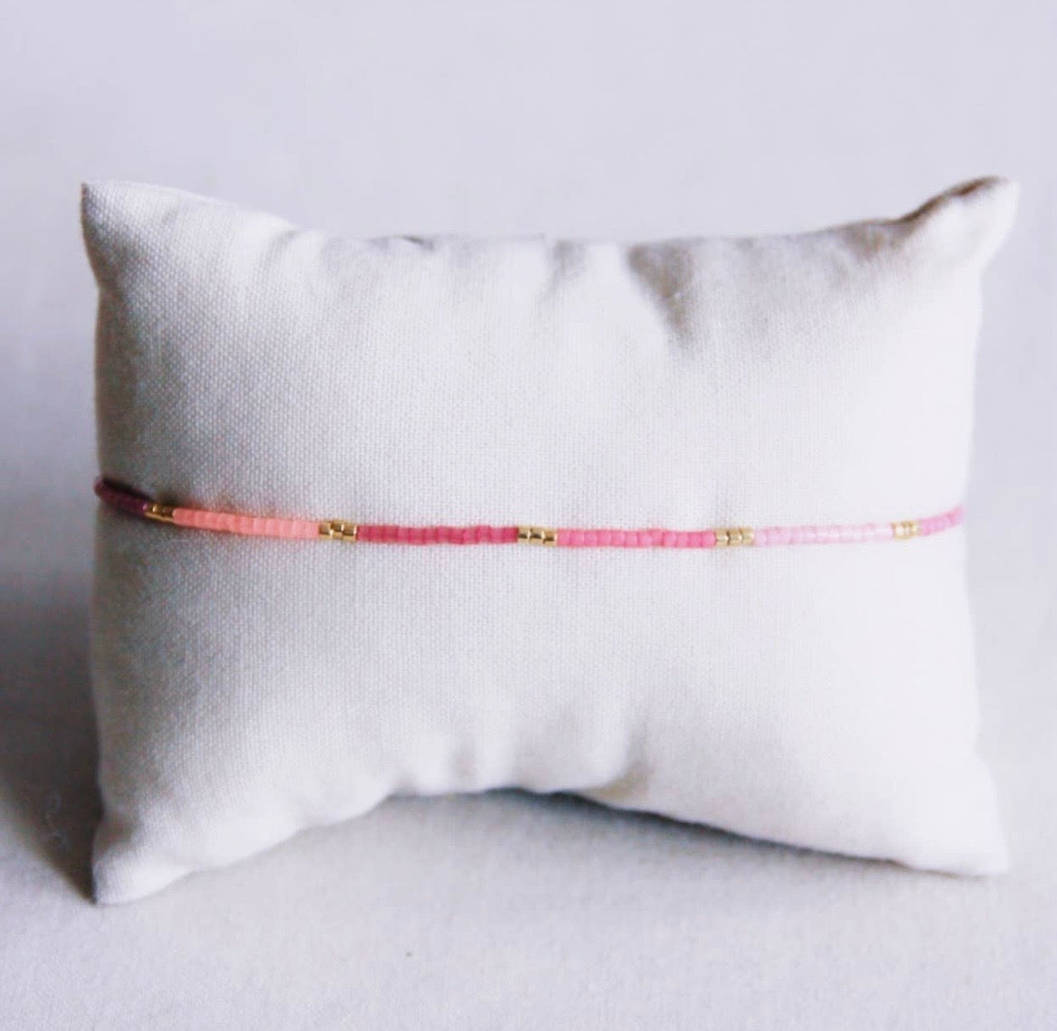 Miyuki Armband rosa, pink