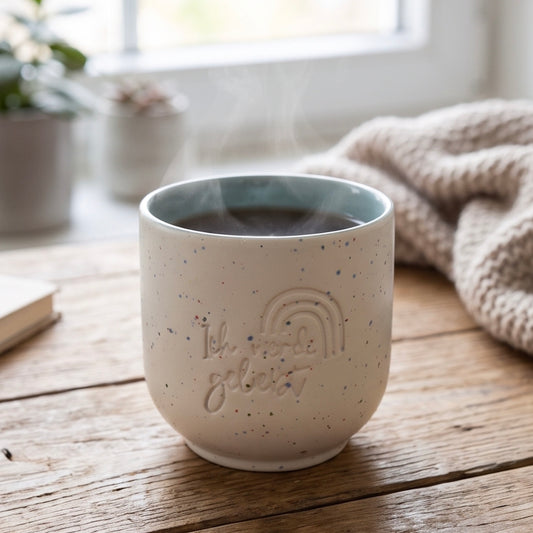 Keramik Becher „Ich werde geliebt“