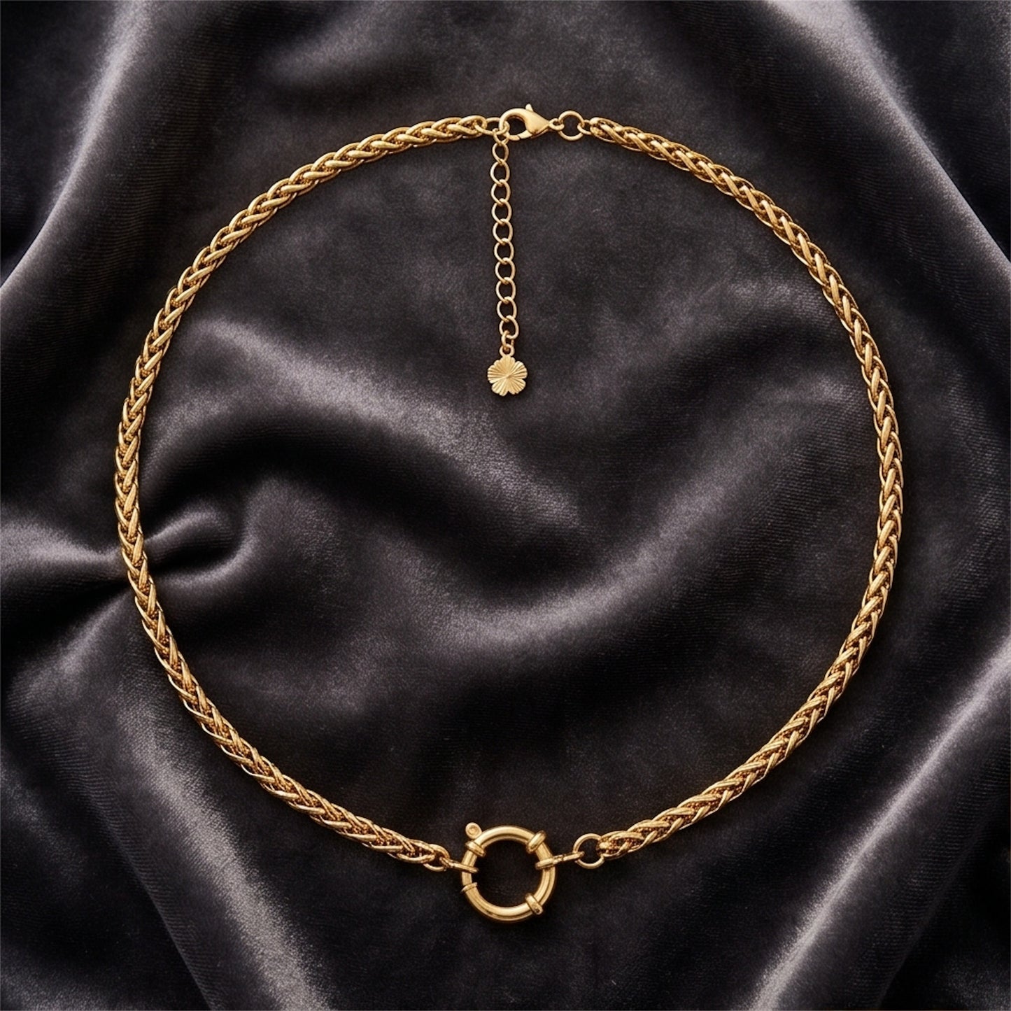 Gedrehte Gliederkette Sailorverschluss