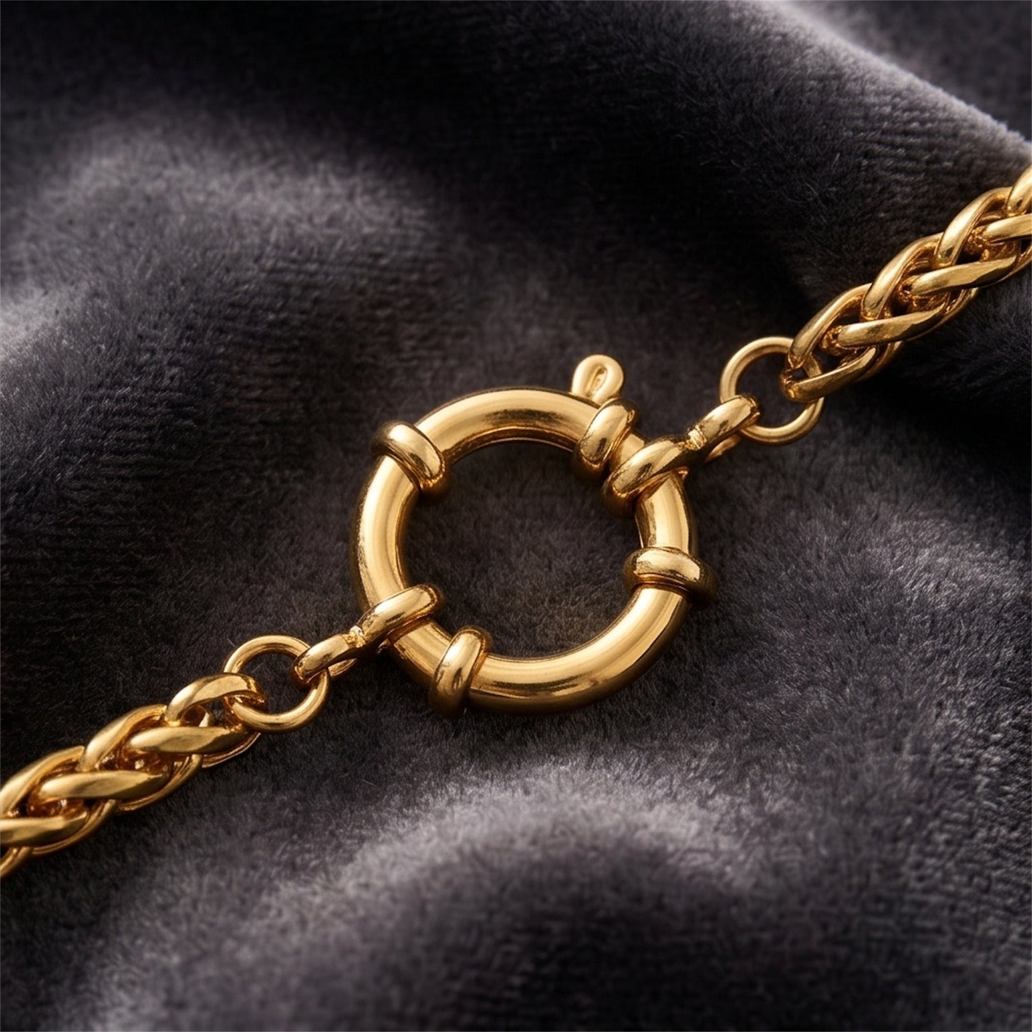 Gedrehte Gliederkette Sailorverschluss