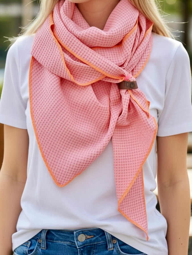 Sommer Tuch Rosa ~ Orange