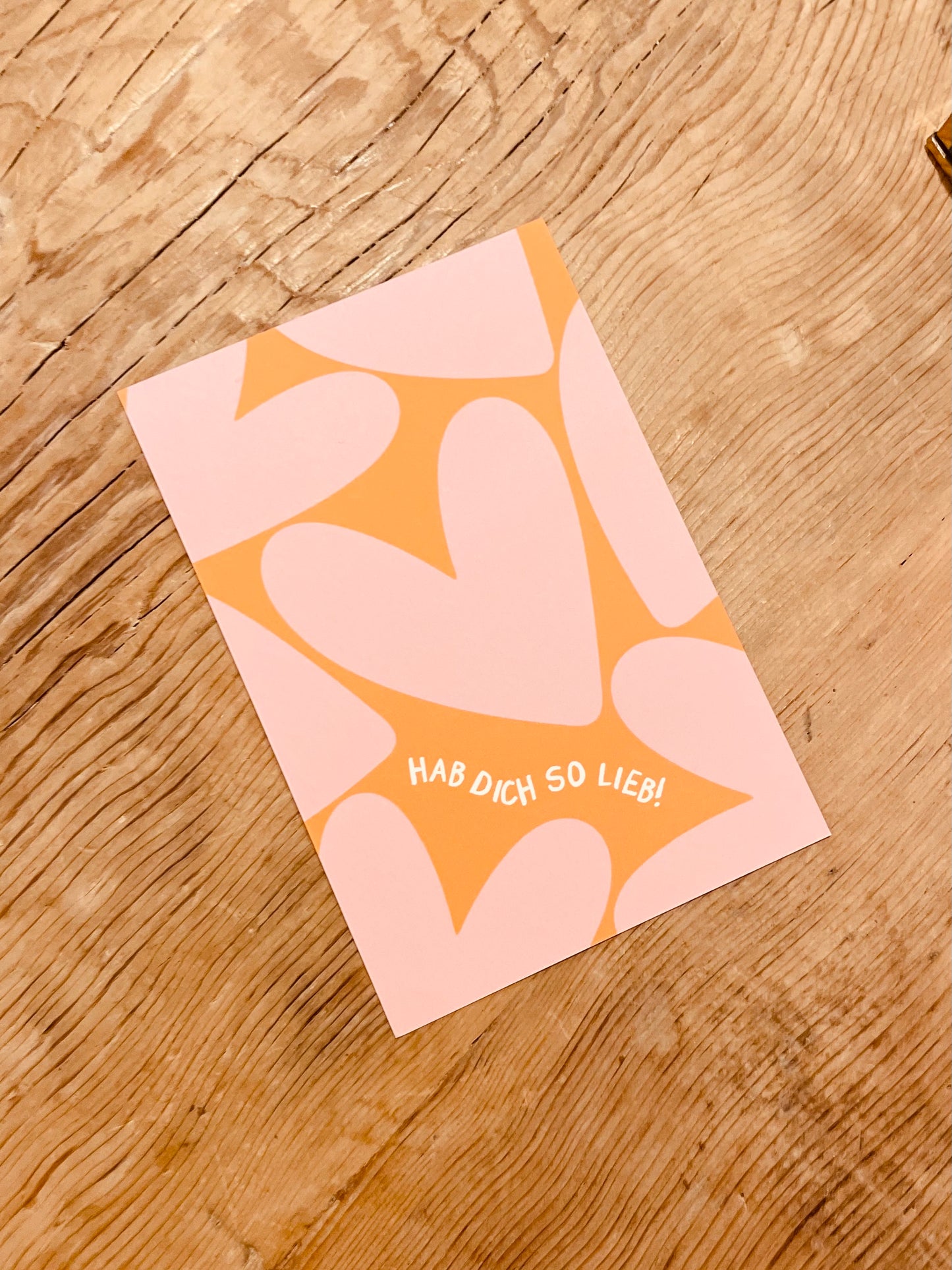 Postkarten „Hab dich so lieb“