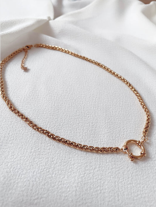 Gedrehte Gliederkette Sailorverschluss