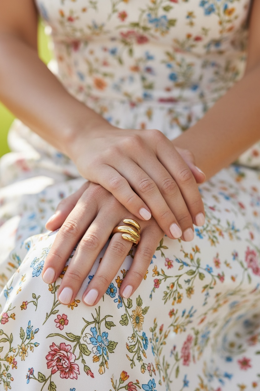 Statement Spiral Ring