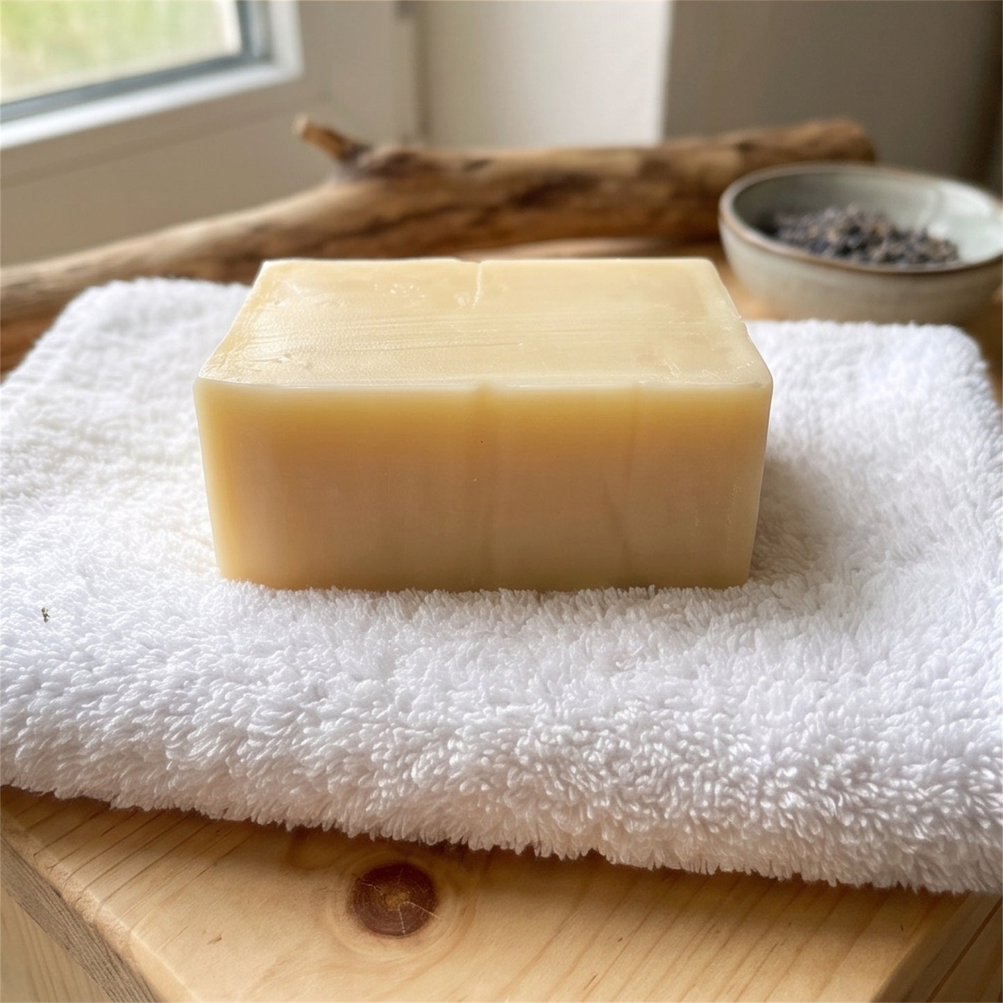 Naturseife Zirbe 100g – frei von Palmöl, Farbstoffen und Mikroplastik