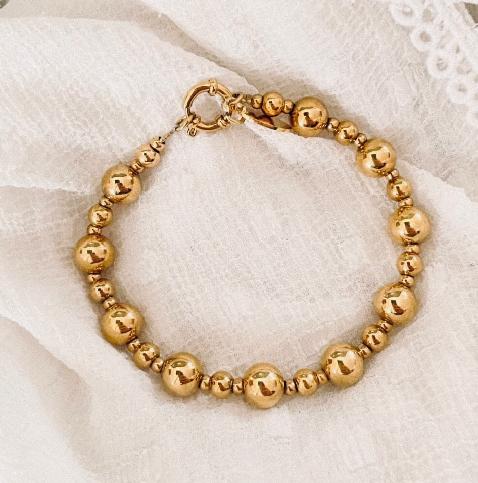 Kugel Armband Edelstahl