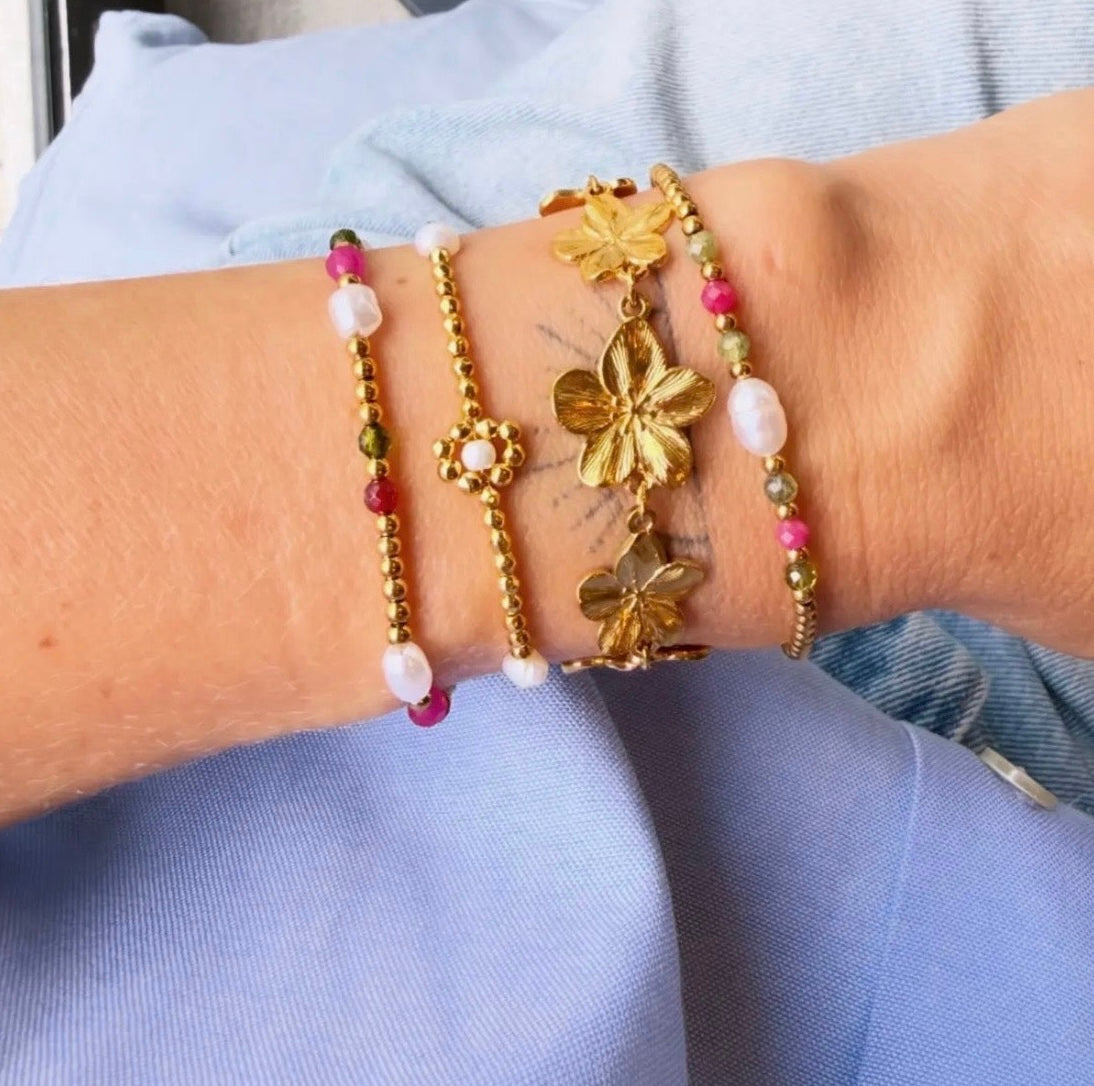 Blüten Kugel Armband