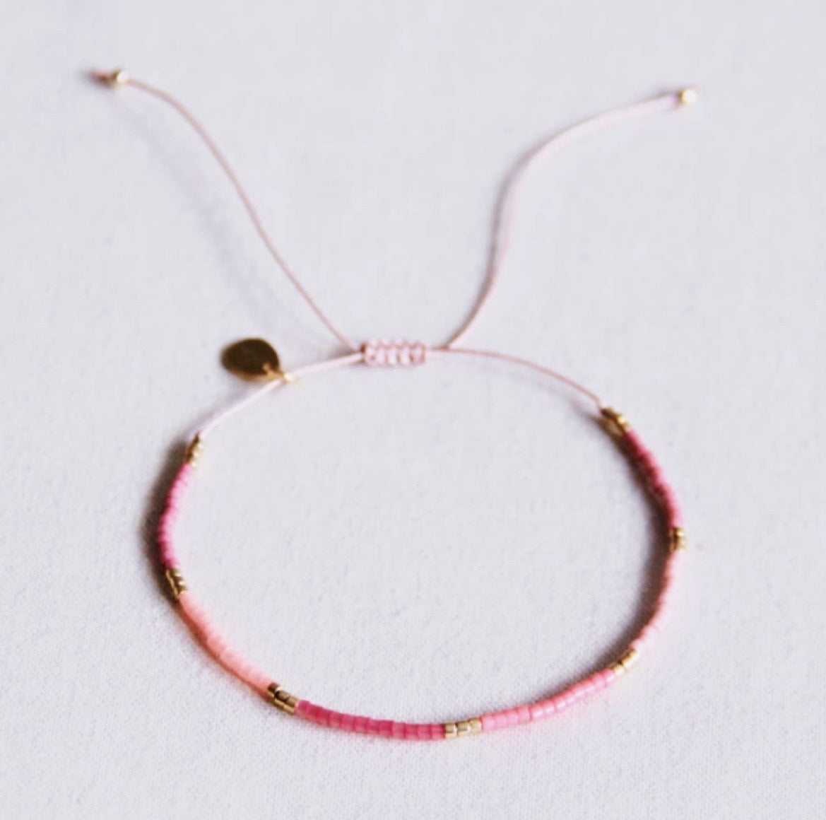 Miyuki Armband rosa, pink