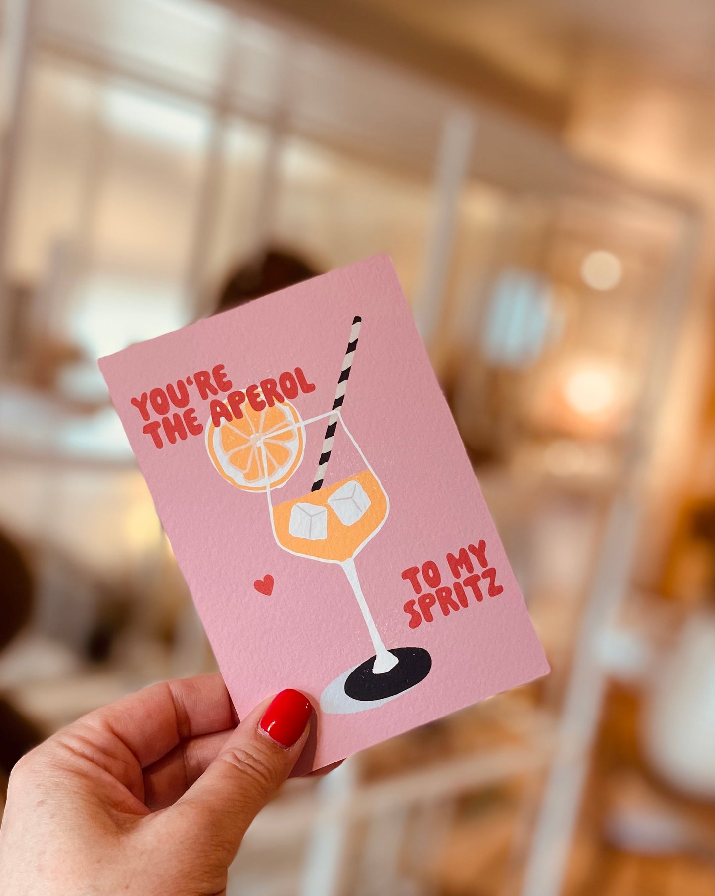 Postkarte „Aperol Spritz“
