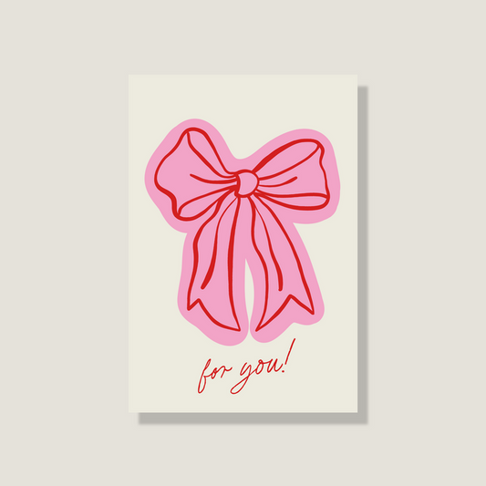 Postkarte „For You“