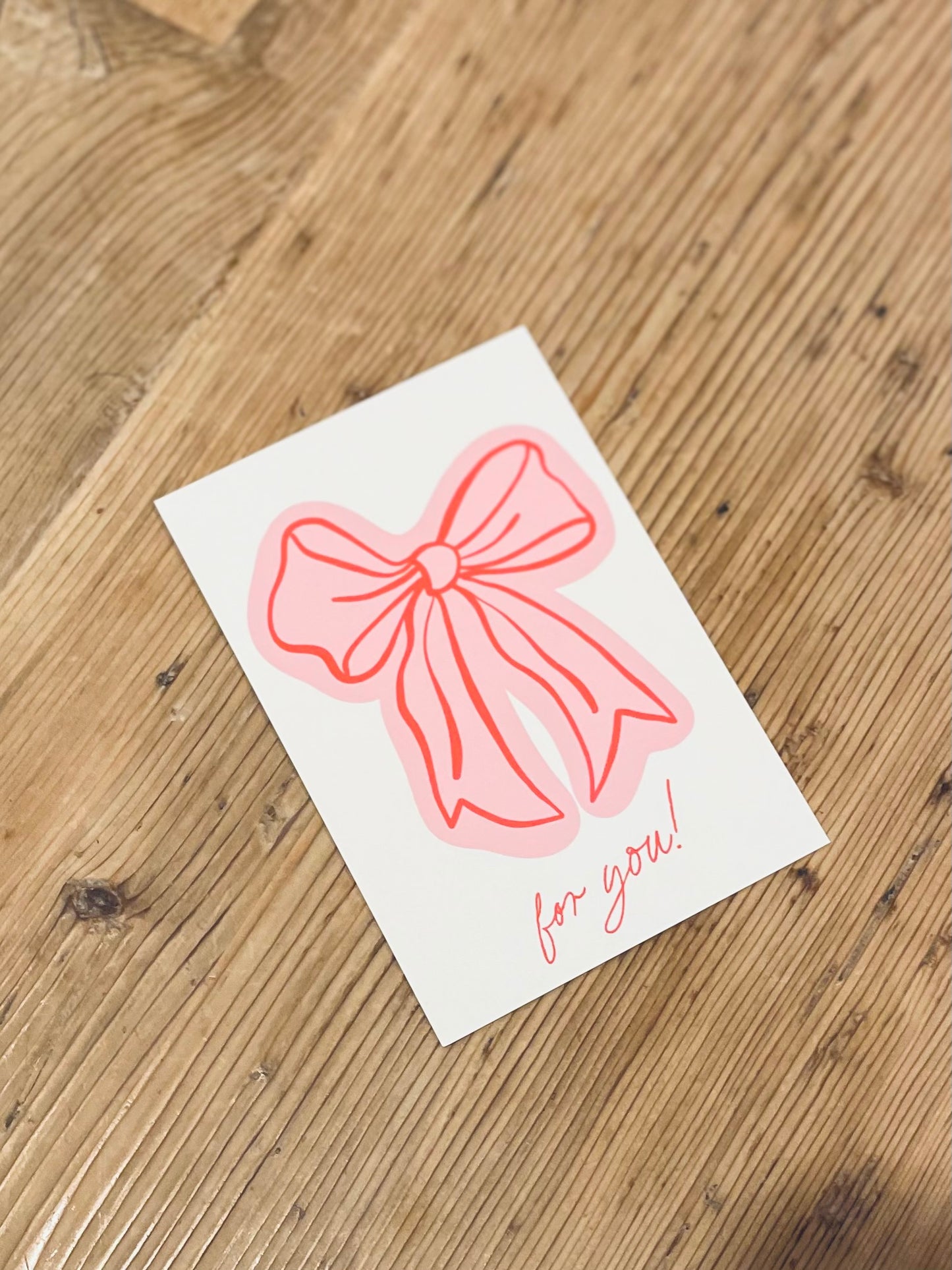 Postkarte „For You“