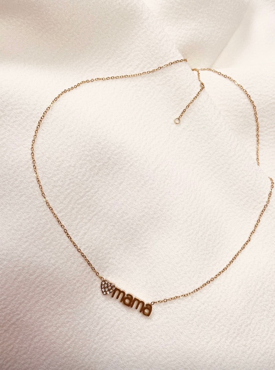 Edelstahl Kette „MAMA“