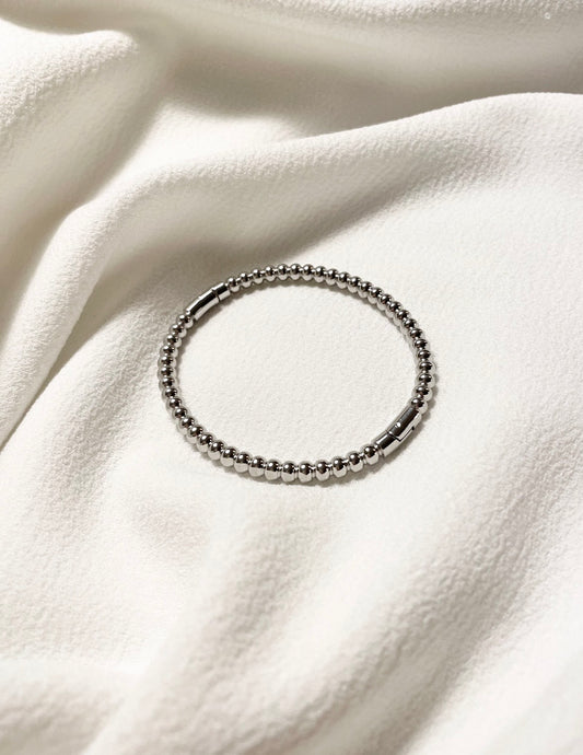 Kugel Armreif Silber