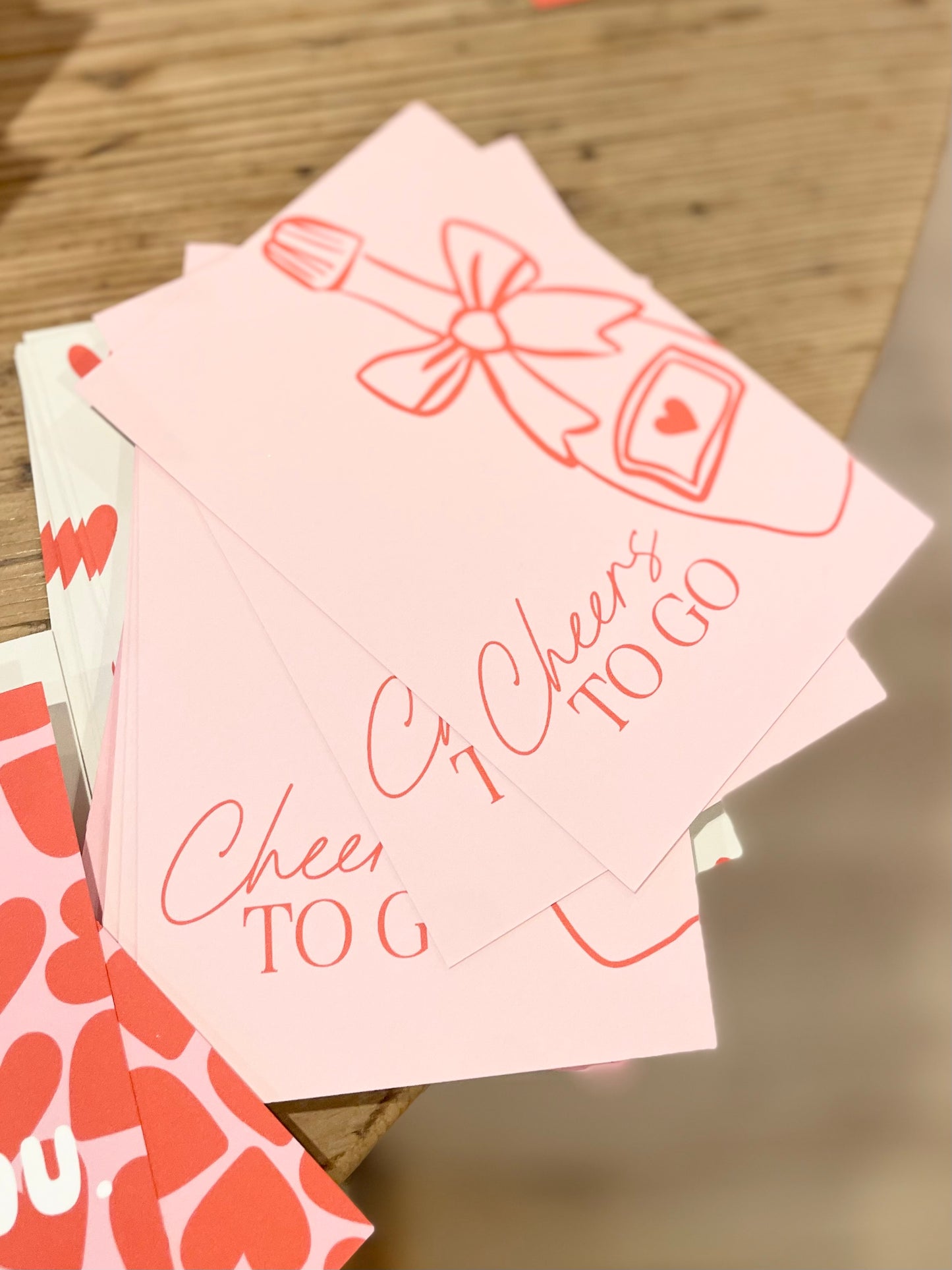 Postkarte „Cheers“