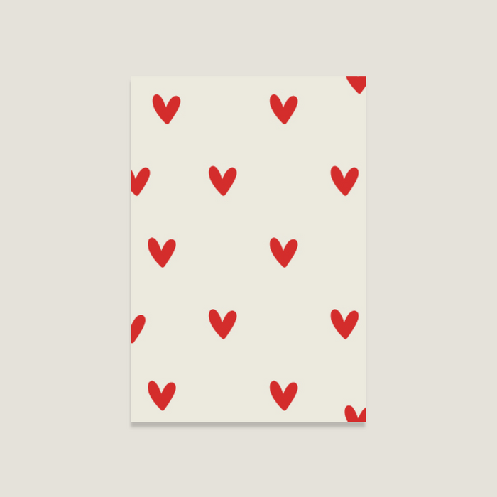 Postkarte „Herzchen“