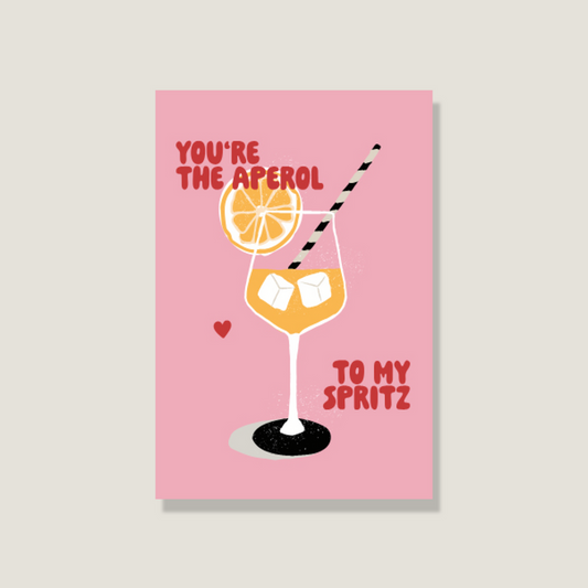 Postkarte „Aperol Spritz“