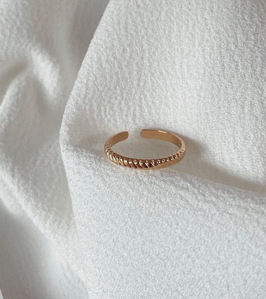 Schmaler Goldring