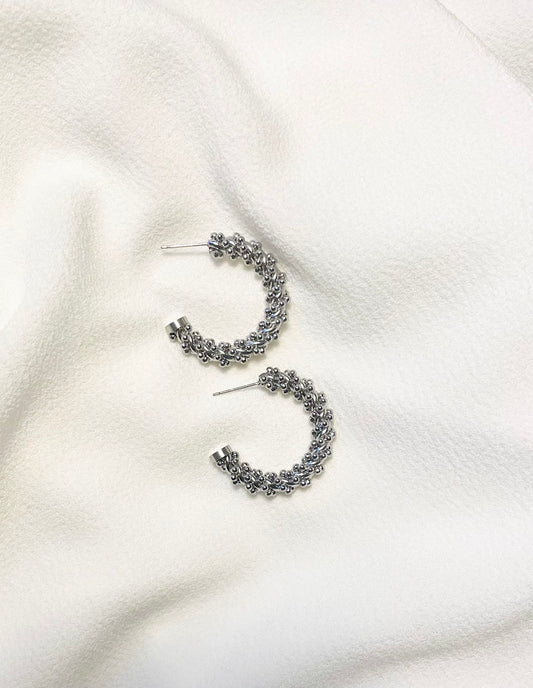 Gedrehte Kugel Creole Silber