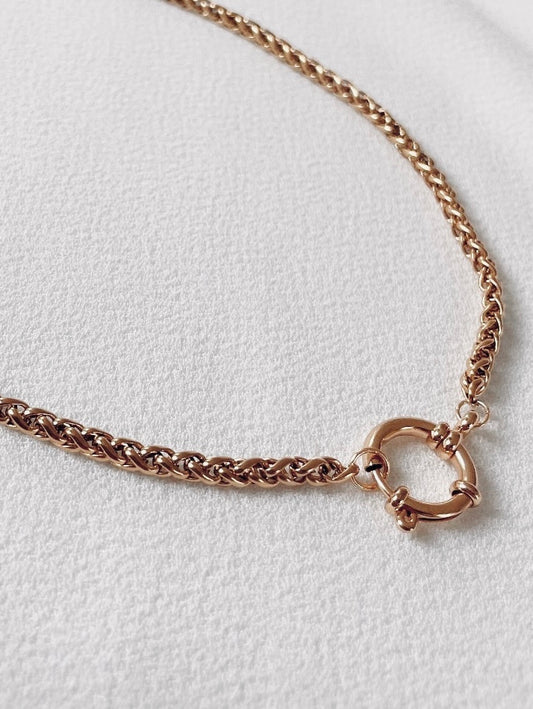 Gedrehte Gliederkette Sailorverschluss