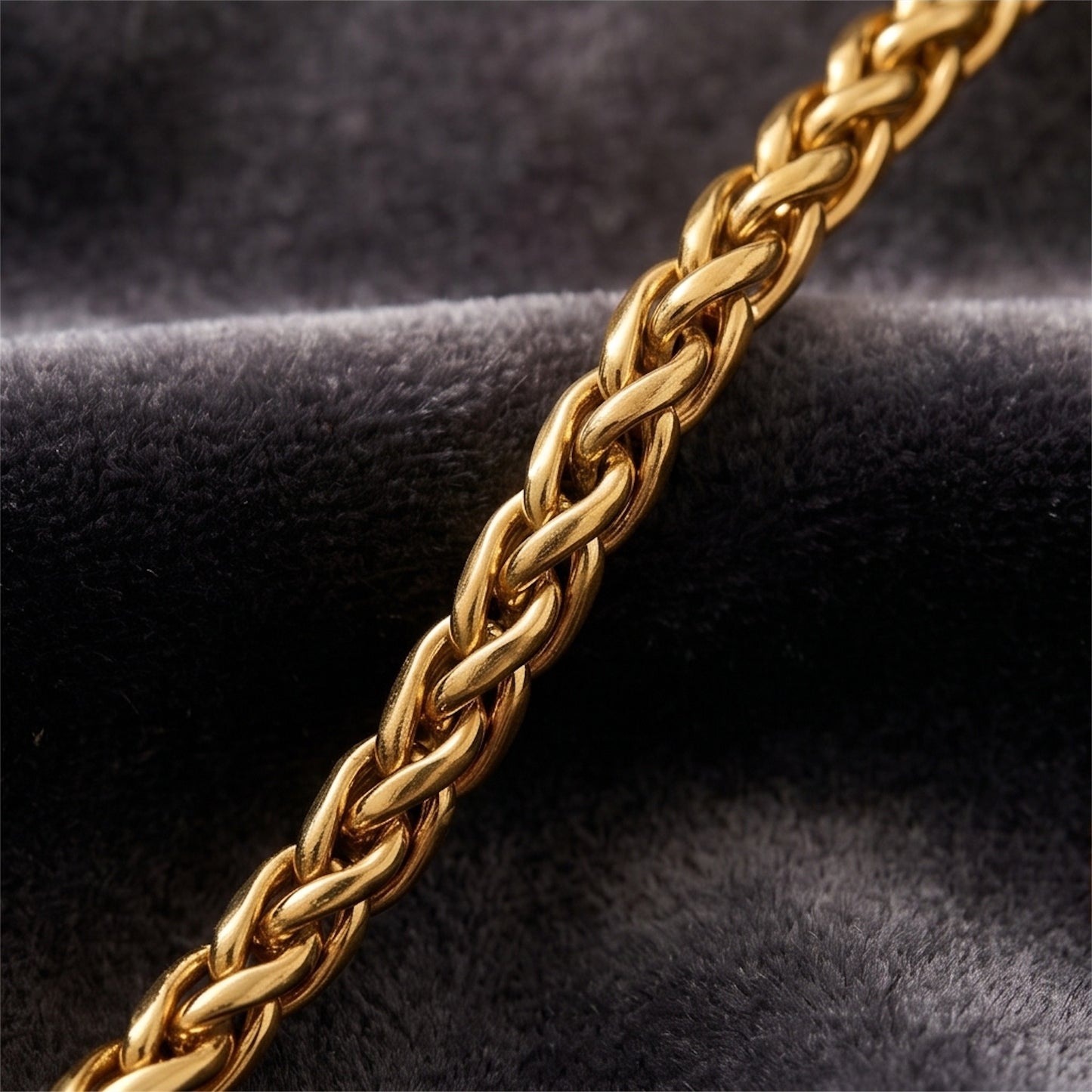 Gedrehte Gliederkette Sailorverschluss