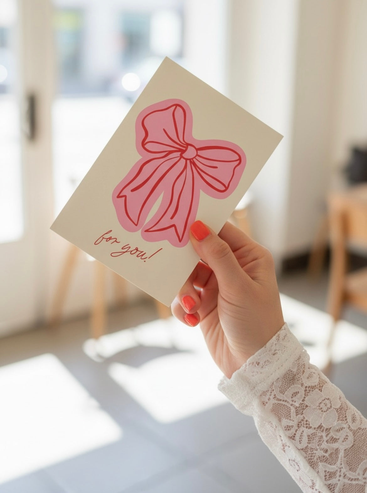 Postkarte „For You“